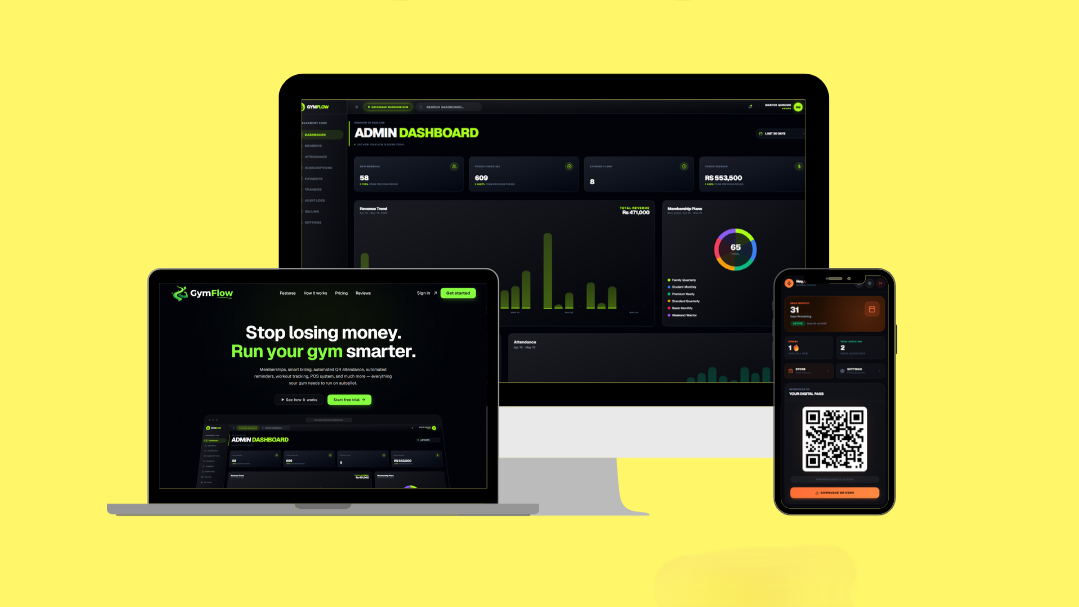 GymFlow Multi-Tenant SaaS Platform