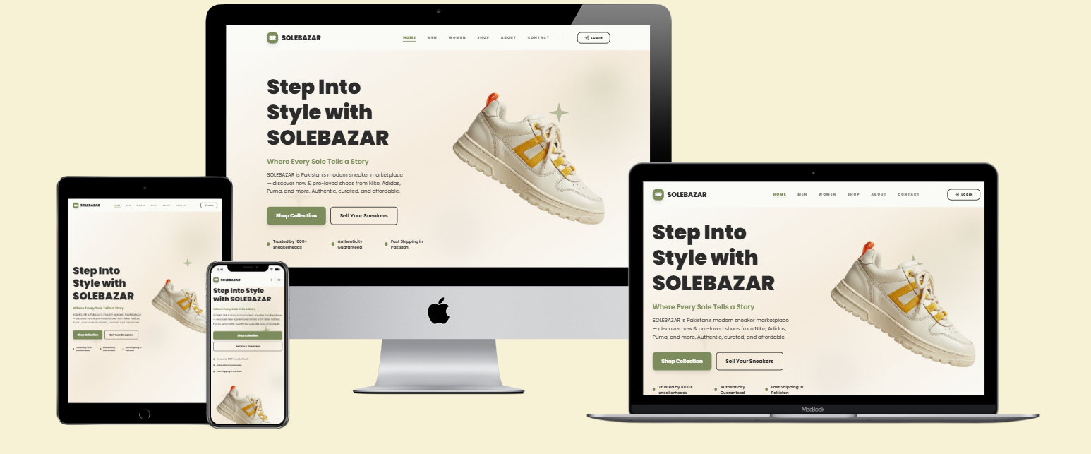 SoleBazaar Scalable eCommerce Platform